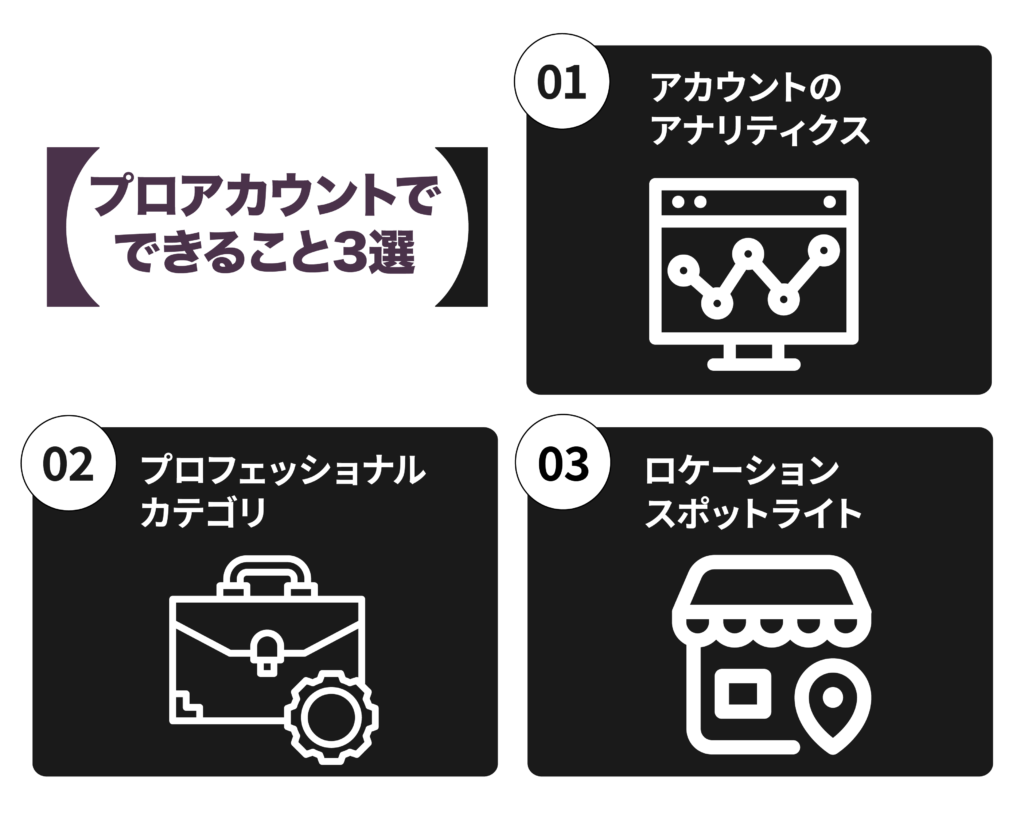 プロアカウントでできること3選