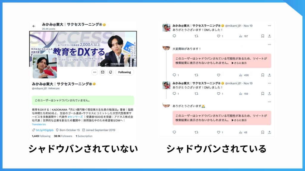 完全版】X(Twitter)シャドウバンのチェック（確認）や解除について解説