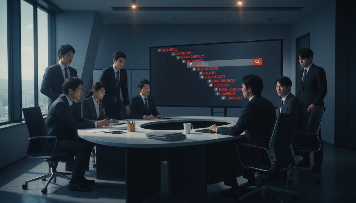 サジェスト汚染の影響を表すビジュアル