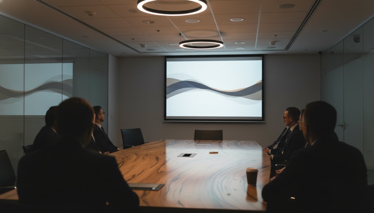 ビジネスシーンでのシンプルなプレゼンテーション活用例