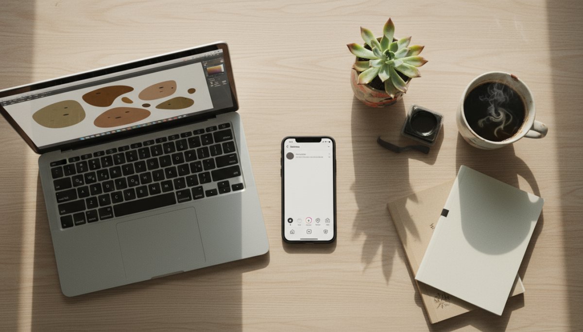 インスタグラムストーリーで他人の投稿をシェアする画面