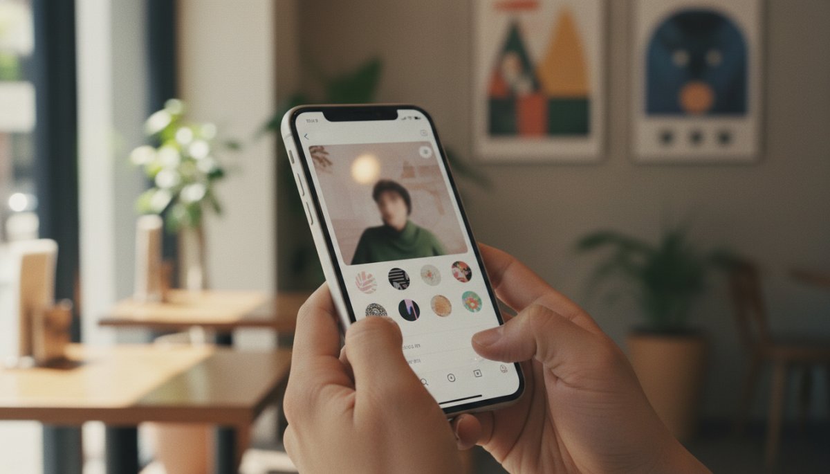 インスタグラムハイライト機能を活用したプロフィール画面