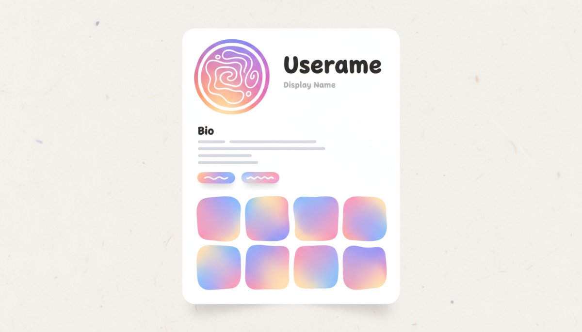 インスタグラム プロフィール画面 構成要素 ユーザーネーム 名前 自己紹介文